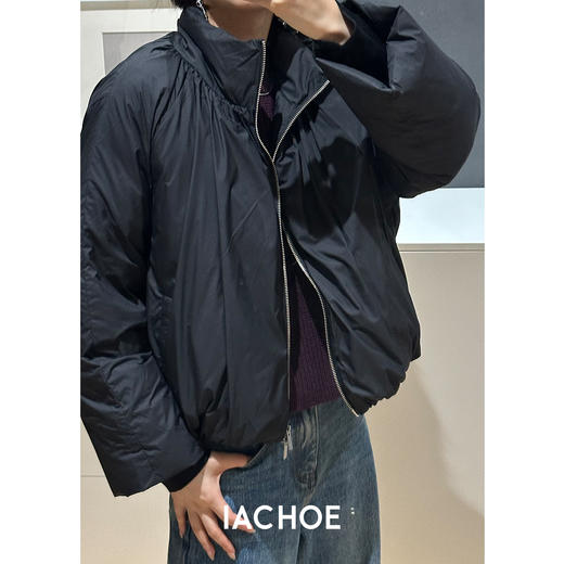 棉仓3561515001-【南瓜马车】95%白鹅绒短款羽绒服 商品图0