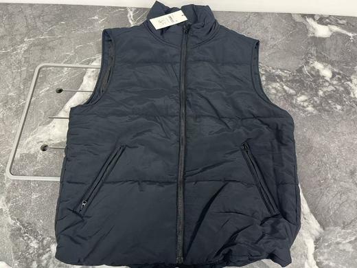 瑕疵Calvin Klein/CK 男士保暖刺绣小标立领绗缝拉链双口袋棉服马甲 商品图0