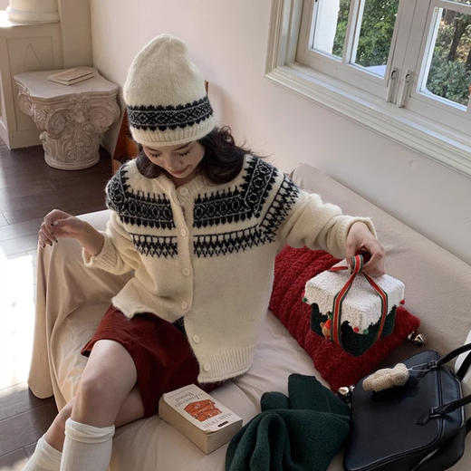 优选丨佐姿莎 费尔岛风氛围感针织毛衣合集 百搭不挑，宽松版型，藏肉显瘦，慵懒随性，丰富细节层次感 商品图12