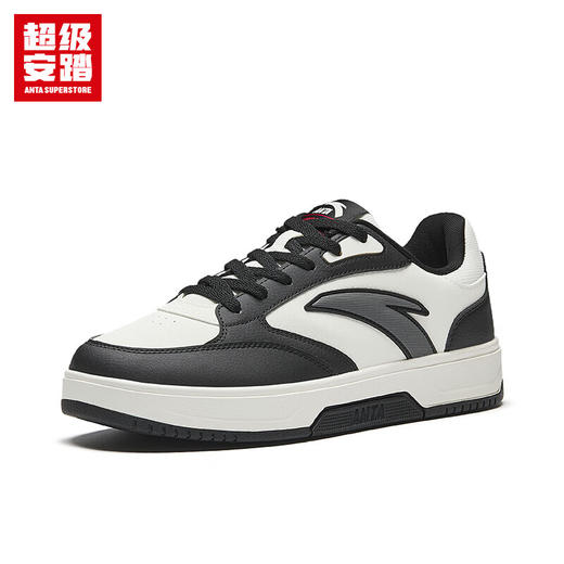 超级安踏BASIC丨板鞋男鞋安踏夏季经典小白鞋厚底增高休闲鞋子112538003U 商品图4