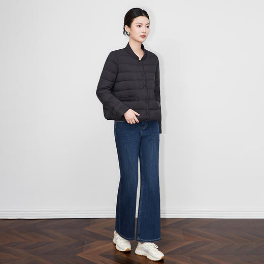 「高货wl」全新升级【铂金会员441/天猫599/差价158】(84939)洛诗琳云朵90白鸭绒羽绒服2025冬季泡芙保暖立领保暖外套 商品图2