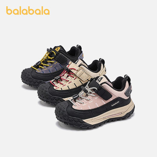 巴拉巴拉童鞋儿童户外鞋男女童2025年新款秋冬透气鞋子舒适百搭 商品图0