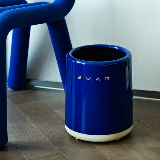 娜家无盖式圆形复古垃圾桶 商品图5