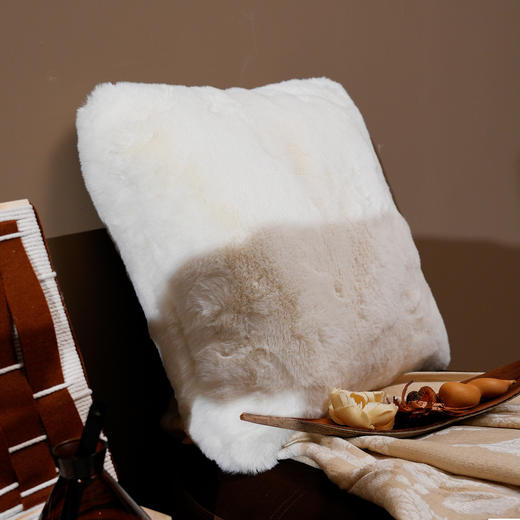 罗莱软装 糯米大福抱枕 米白 50*50cm 商品图4