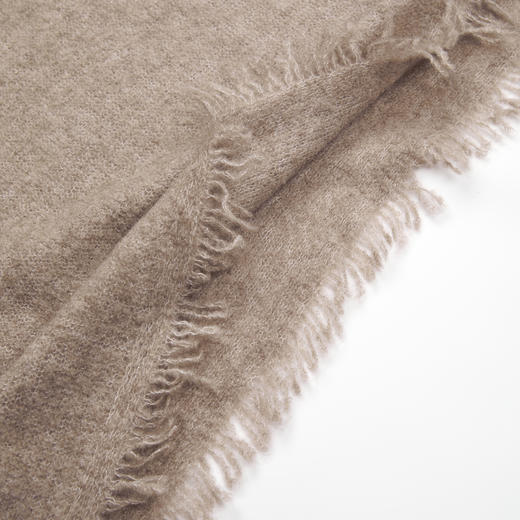 ROMISTUDIO”100%baby cashmere山羊绒”流苏围巾RWCLP37000 商品图4