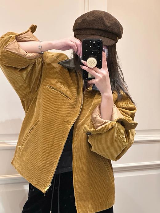 miu家25年秋冬首发灯芯绒棉服 商品图4