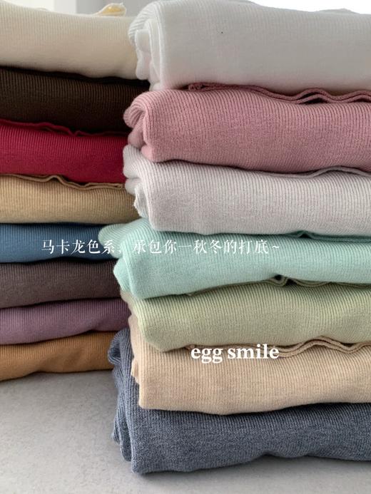【YW】无忧购16色高弹舒适女团堆堆领打底衫（截单后7天发货） 商品图4