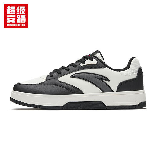 超级安踏BASIC丨板鞋男鞋安踏夏季经典小白鞋厚底增高休闲鞋子112538003U 商品图3