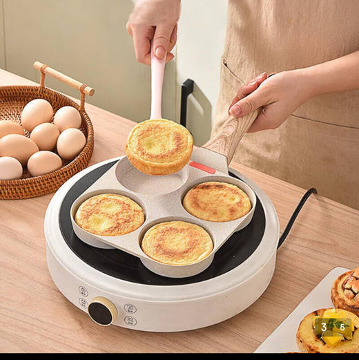 金嫂子法派营养早餐煎锅系列-四孔煎锅K2314JG4 商品图2