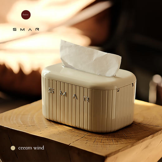 娜家奶油风纸巾盒 商品图1