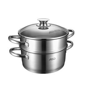 【分仓直发包邮】爱仕达不锈钢复底汤蒸多用锅ZS22L1TG