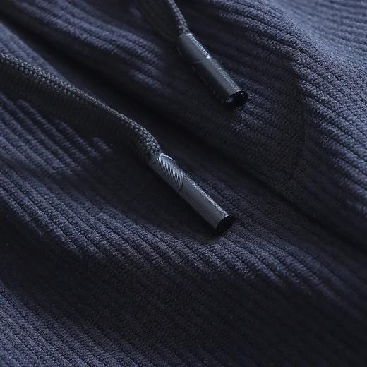 D110606秋冬加绒加厚灯芯绒男士修身小直筒日系纯色休闲裤 商品图12