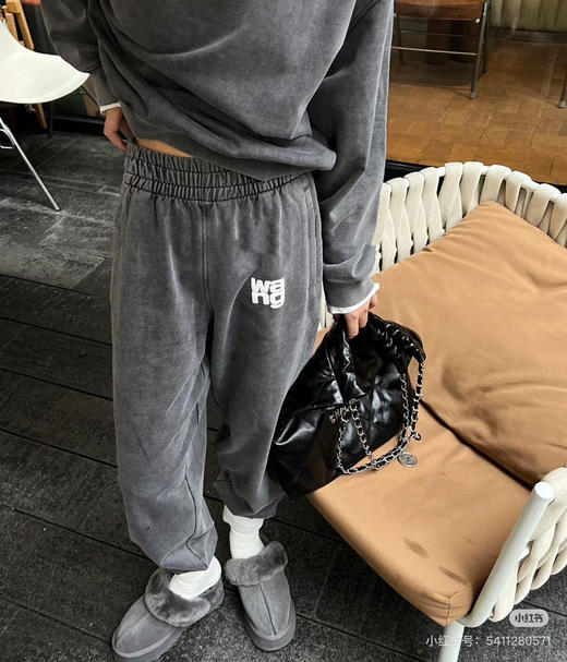 原单品质大王水洗加绒卫裤长裤8110306 商品图11