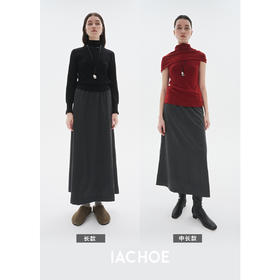 棉仓3571517003-【高妹版】含绵羊毛半裙