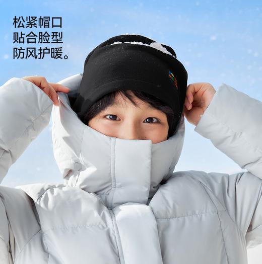 老米优品🎈【品牌授权】亲子款！❄下雪天的幸福感《长款厚款连帽羽绒服》森林棠 ,硬核御寒！ 90白鸭绒防寒保暖羽绒服 商品图2