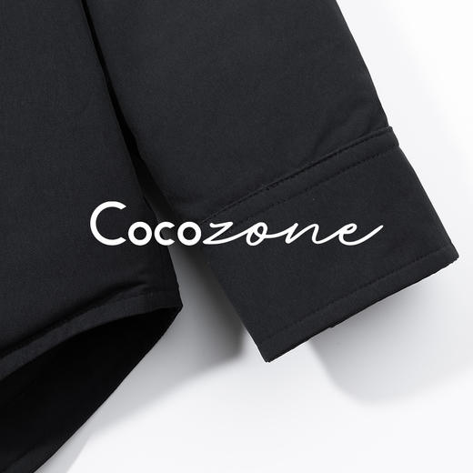 COCO ZONE 刘 一一 90白鹅绒翻领单排扣羽绒衬衫 CD1A1615 商品图3