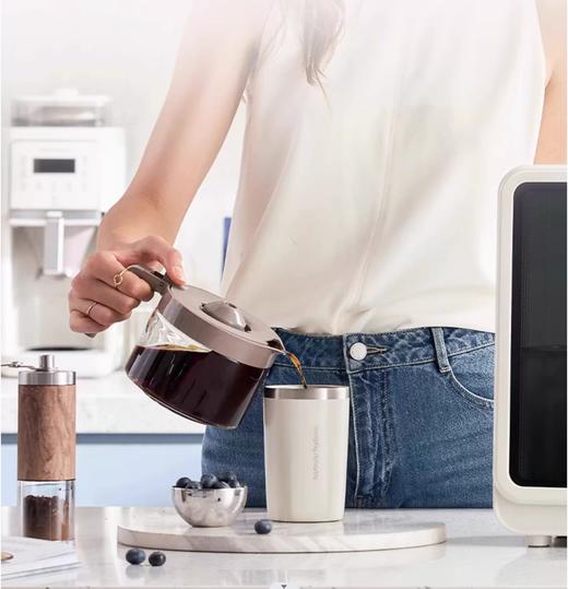 【高颜值保温保冷杯】摩飞随手杯MR6001 双层隔温 保温保冷 316L不锈钢内胆 无惧酸碱 密封防漏 容量400ml 商品图4