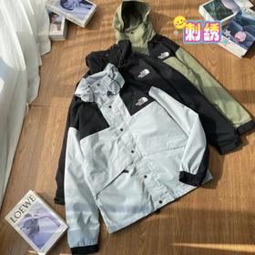 D110632冬季新款休闲撞色三合一冲锋衣外套男女同款