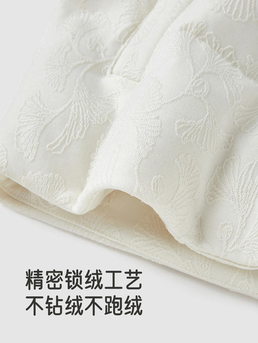 【高定系列】英氏儿童羽绒服秋冬保暖女童山羊绒外套新中式童装YRWSJ4R062A 商品图3