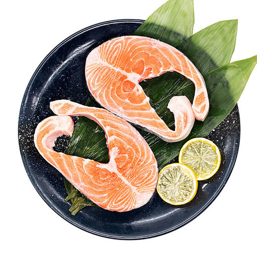 【润荇渔市200-100】 挪威进口三文鱼轮切鱼扒 冰鲜250g/速冻200g 低脂高蛋白可生食能量首选 商品图1