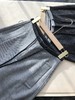 D110616复古撞色加厚醋酸绵羊毛裤女休闲长裤 商品缩略图4