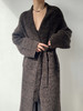 DONSEE10｜DS10AW2503-D 深棕灰 肌理针织长外套 商品缩略图4