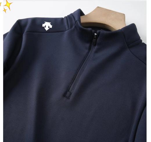 D110601冬季加绒半高领运动休闲卫衣男款 商品图4