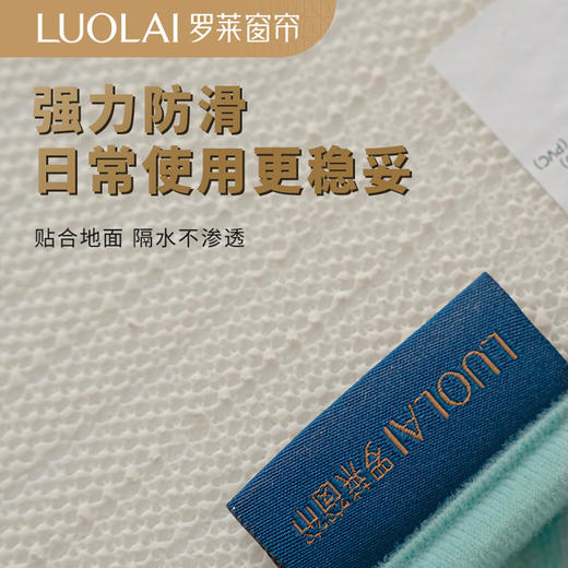 罗莱软装 多彩法兰绒地垫 商品图3