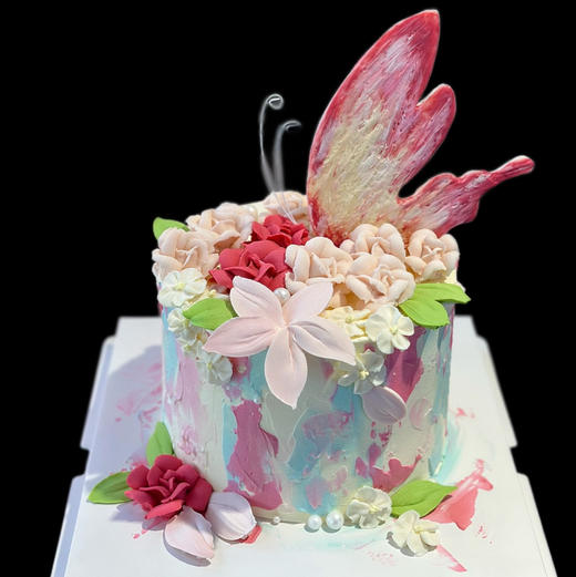 翻糖刮刀花蝴蝶（需自提；提前2天预定，订下午时间） 商品图0