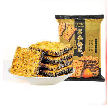 来伊份黑金锅巴240g 咸蛋黄味膨化食品休闲零食小包装解馋小吃 /休闲食品 /膨化食品 /锅巴 商品图3