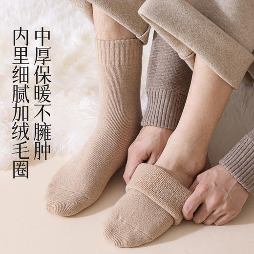 自发热美利奴羊毛袜，羊毛含量50%以上、快速升温8度，男女款【G】 商品图4