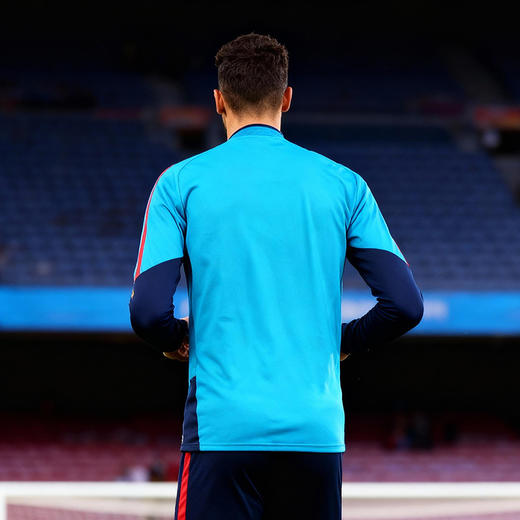 小李子ADIDAS阿迪达斯2026世界杯西班牙球员版半拉链长袖训练服成人男KA8158 商品图1