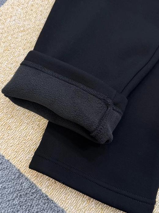 D110619秋冬男士运动休闲针织加绒加厚直筒长裤 商品图5