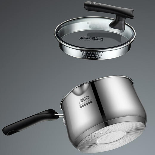 【分仓直发包邮】爱仕达威尔士不锈钢复底奶锅NS16L1Q 商品图5