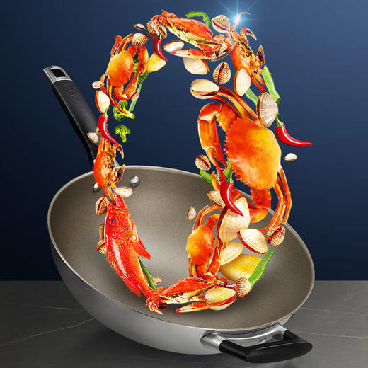 【分仓直发包邮】爱仕达0涂层·能不粘炒锅CC32Z2Q 商品图7