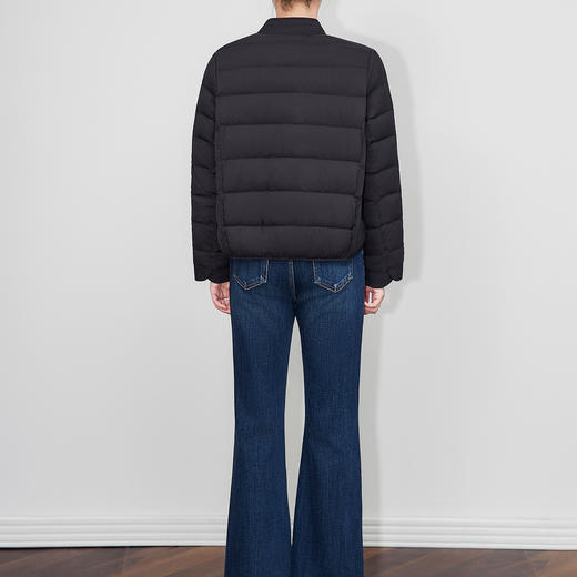 「高货wl」全新升级【铂金会员441/天猫599/差价158】(84939)洛诗琳云朵90白鸭绒羽绒服2025冬季泡芙保暖立领保暖外套 商品图3