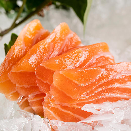 【润荇渔市200-100】 挪威进口冰鲜三文鱼切片100g（气调盒） 商品图2