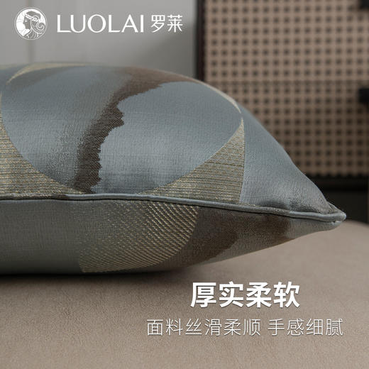 罗莱软装 关山月影抱枕果绿 商品图3