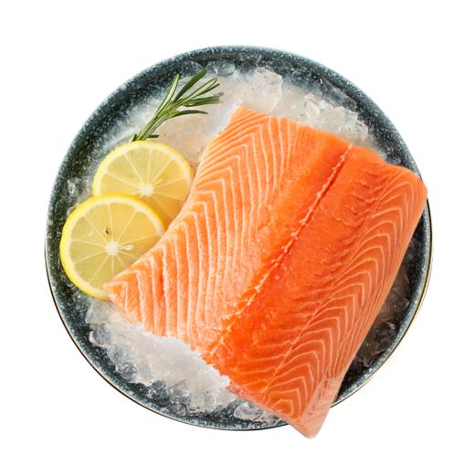 【润荇渔市200-100】进口新西兰帝王鲑冷冻鱼段500g/袋 深海高蛋白鱼油能量补充 商品图1