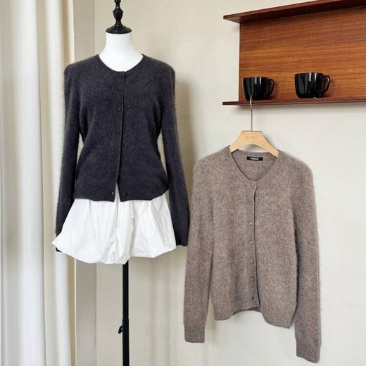 【澳洲品牌】EVERAU  松茸软糖短款毛衣开衫EA8030 商品图1