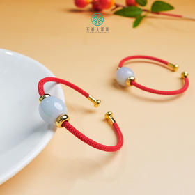 翡翠桶珠约11*13mm手环