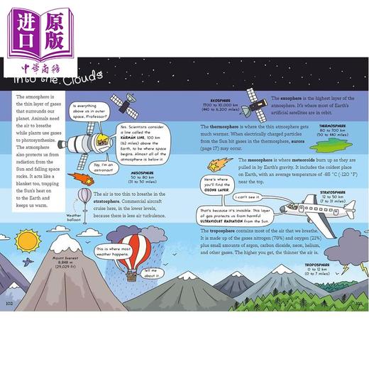 【中商原版】橘猫博士 如何游走火山 How to surf a volcano and Other Incredible Ideas About earth 英文原版 儿童漫画科普 商品图2