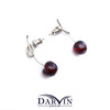 DARVIN 俄罗斯进口天然琥珀925银 血花珀樱桃耳饰 减龄俏皮 商品缩略图4
