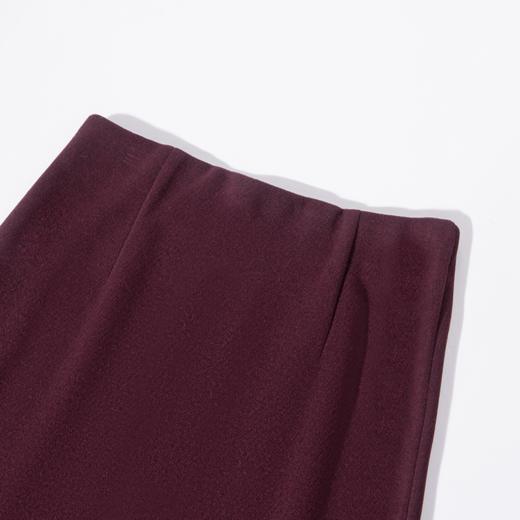 Grace&Glam 毛呢醋酸纸片人直筒半身裙 商品图3