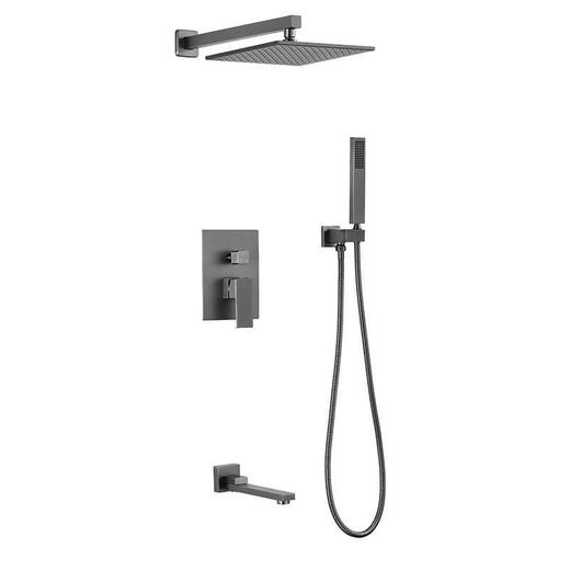 6126 全铜暗装三功能花洒F款（水镀） 商品图0