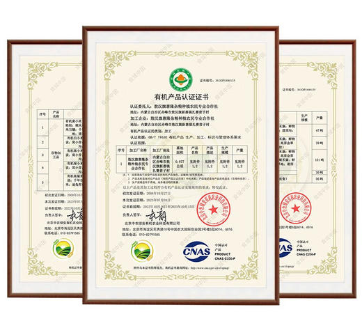 孟克河 高档有机敖汉杂粮礼盒4.5kg（450*10） 商品图2