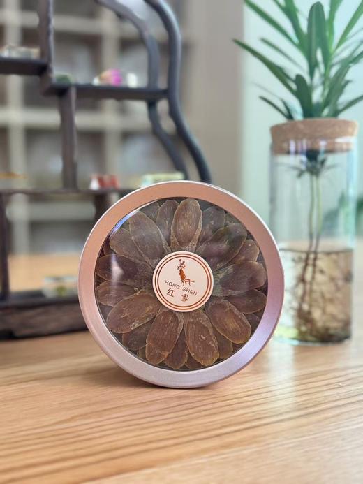 叶开泰严选丨【参茸贵细四拼礼盒】红参片（小圆盒）100g 自组四拼礼盒
（买4个才送礼盒） 商品图0