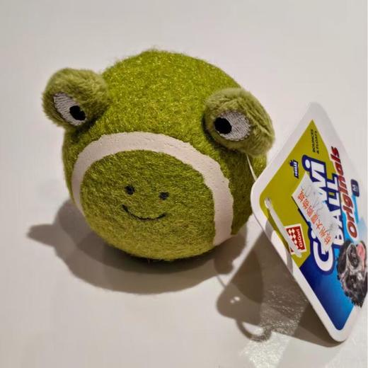 GiGwi贵为 动物网球-青蛙M 商品图0