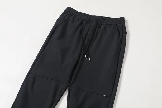 D110604御寒保暖冬季加绒厚款男士新品直筒松紧腰自发热休闲长裤！ 商品图7
