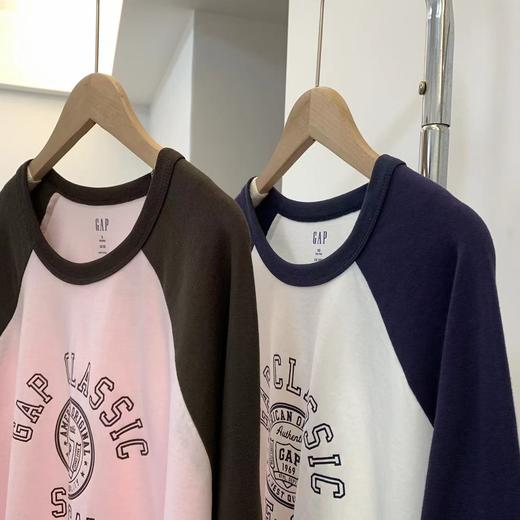 纯元！Z品单！G*P插肩袖长袖T恤  ！情侣款！ 商品图9